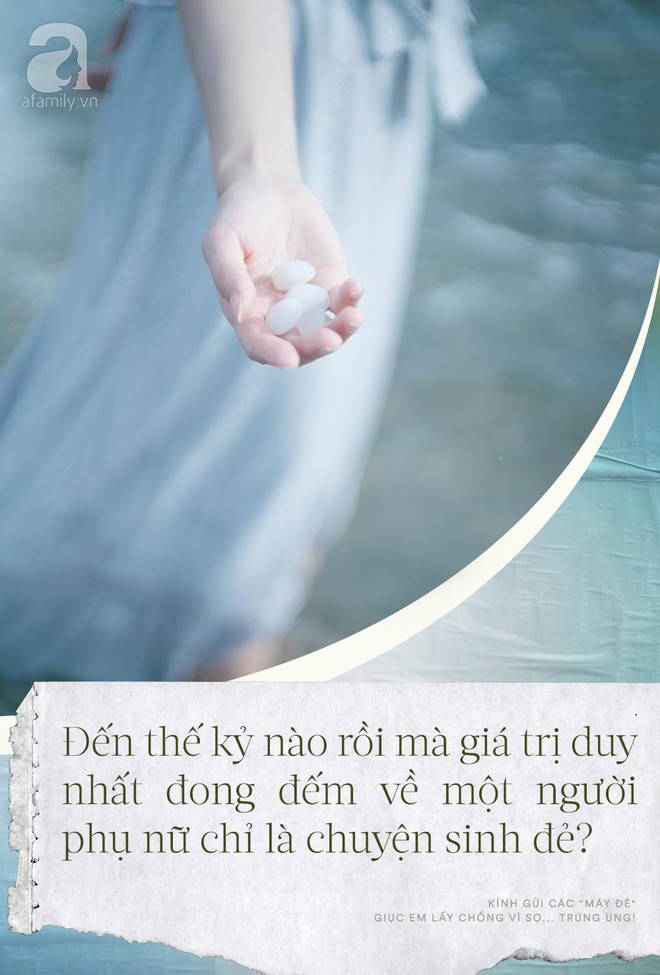 Kính gửi các máy đẻ, hãy thôi giục em lấy chồng vì sợ... trứng ung! - Ảnh 1.