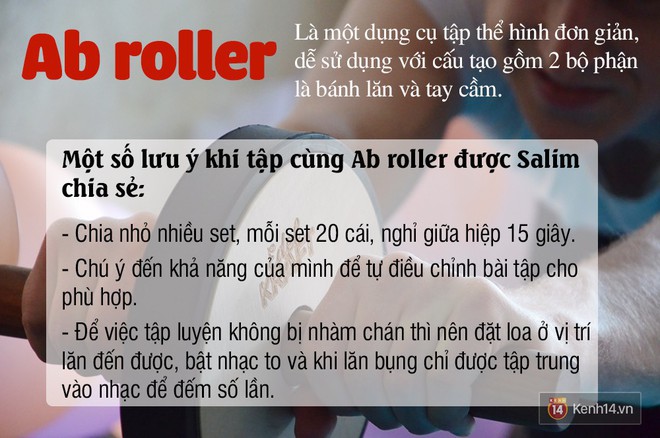 Học cách lăn bụng để có vòng eo lý tưởng như Salim - Ảnh 10.