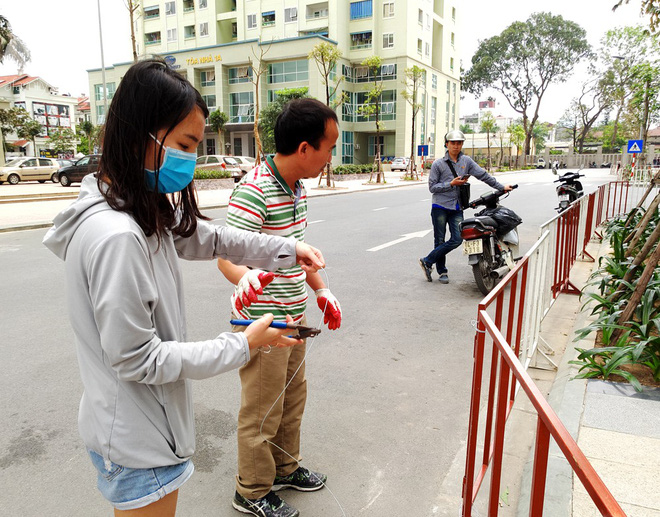 Hà Nội: Bất hòa giữa 2 dự án chung cư, cư dân dựng rào ngăn trẻ nhỏ vào khu vui chơi - Ảnh 6.