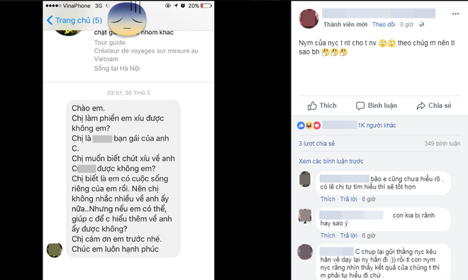Bạn gái mới của người yêu cũ bỗng nhắn tin nhờ tư vấn tình duyên, chị em nghĩ nên trả lời thế nào cho ngầu? - Ảnh 1.