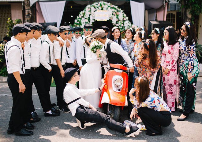 Muốn cưới vui, ảnh đẹp cứ cắp theo đạo cụ là hội bạn thân thì cứ gọi là ngả nghiêng vì hạnh phúc - Ảnh 12.