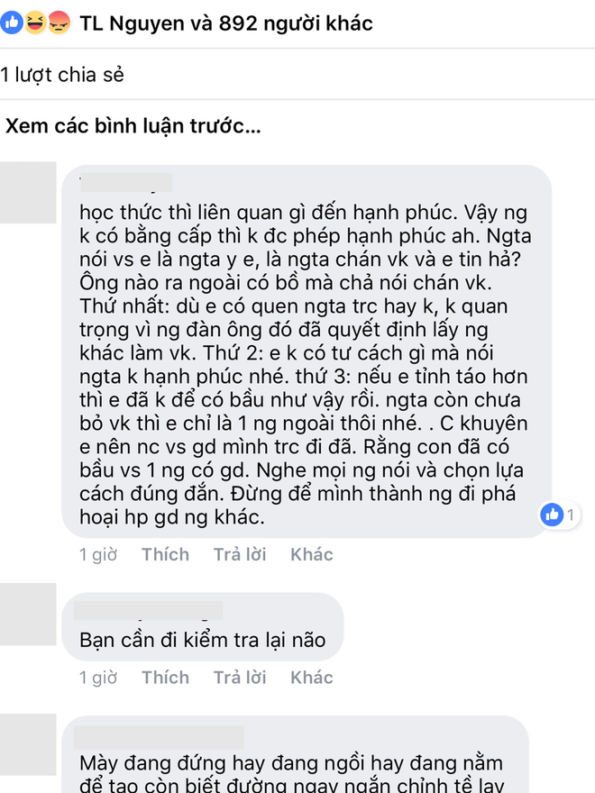 Con giáp thứ 13 trơ trẽn nhất vịnh Bắc Bộ: Cướp chồng, lên giọng chê bai vợ người học thức kém còn ngoan cố không nhận lỗi! - Ảnh 3.