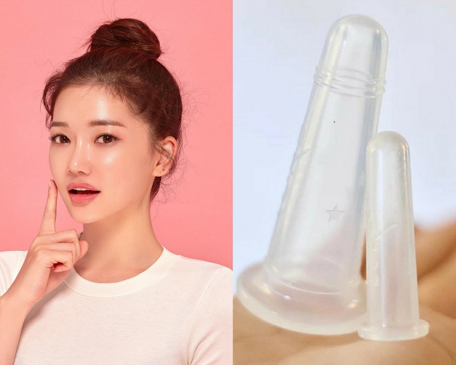 Nhìn thì buồn cười nhưng phương pháp dùng cốc massage này lại giúp khuôn mặt trẻ ra mấy tuổi - Ảnh 6. Nhìn thì buồn cười nhưng phương pháp dùng cốc massage này lại giúp khuôn mặt trẻ ra mấy tuổi - Ảnh 6.