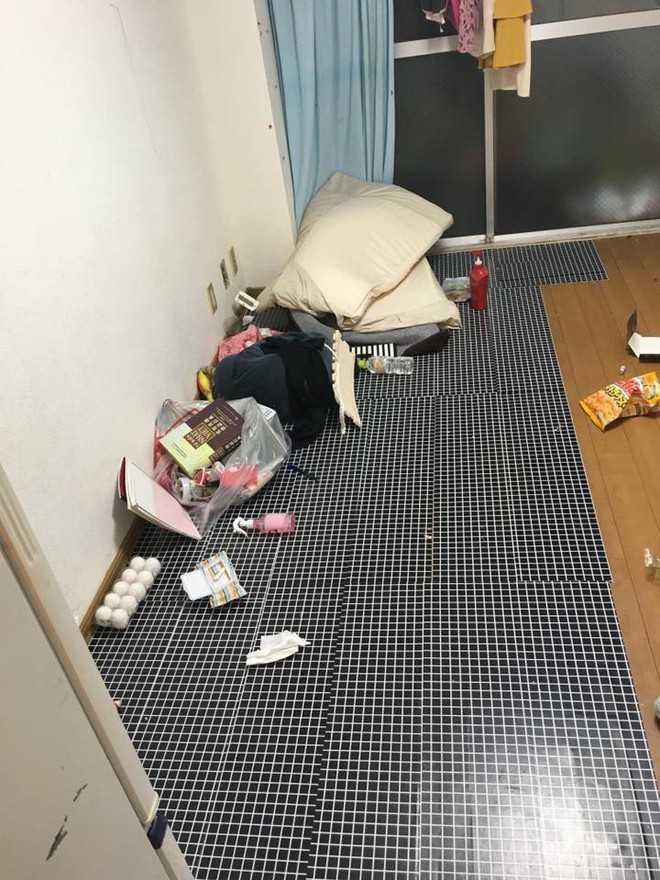 Nữ du học sinh ở Nhật thuê phòng trọ rồi bùng tiền, về nước để lại cả một núi rác khiến dân tình choáng váng