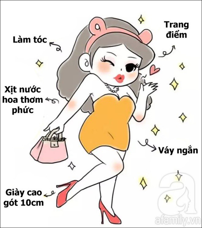 Bộ tranh: Khác biệt giữa tưởng tượng và thực tế sau khi sinh con - Ảnh 1.