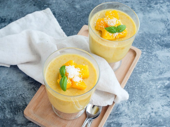 Quốc tế thiếu nhi làm ngay pudding xoài dừa siêu ngon đãi các bé - Ảnh 7.