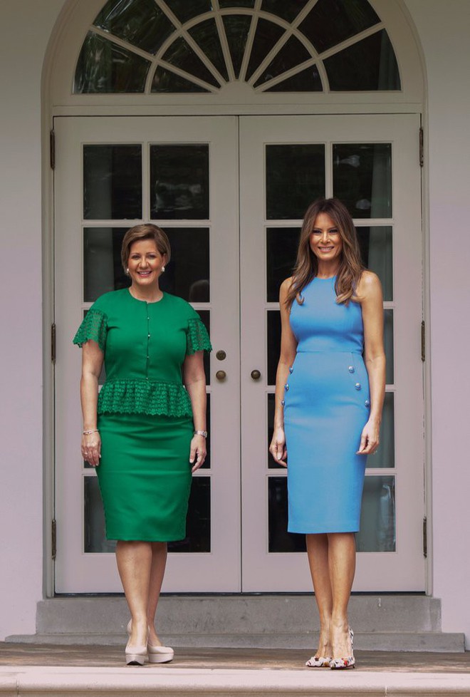 Sánh bước bên nhau, bà Melania Trump “vượt mặt” Hoàng hậu Letizia về gu thời trang nhờ vào 2 điểm này - Ảnh 7.