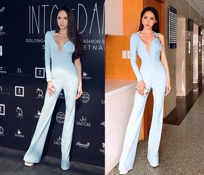 Diện bộ jumpsuit gợi cảm nhưng HH Hương Giang lộ thân hình gầy trơ xương với hình ảnh chưa qua photoshop - Ảnh 5.