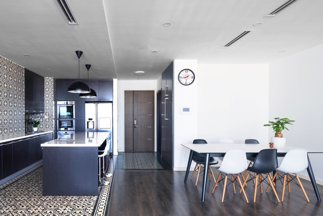 Ngắm căn hộ tối giản nhưng sang trọng và rất dễ ứng dụng cho nhà chung cư ở Cầu Giấy, Hà Nội - Ảnh 3.