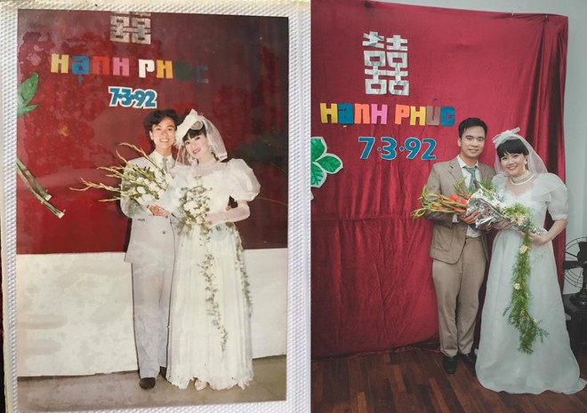 Đôi du học sinh Mỹ dành 6 tháng tái hiện đám cưới năm 1978 và 1992 của bố mẹ - Ảnh 6.