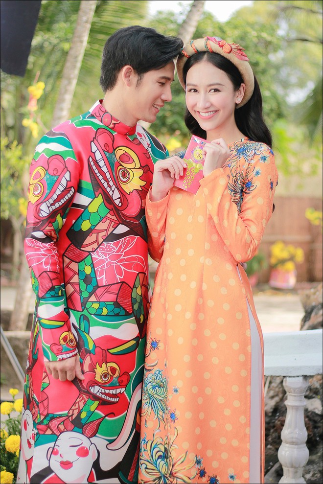 Bất chấp bão U23 Việt Nam, Á hậu Hà Thu vẫn tung MV xuân rộn ràng - Ảnh 11.
