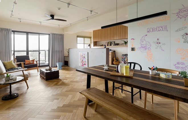 Cải tạo căn hộ đổ nát thành không gian tối giản và ấm áp theo phong cách chuẩn kiến trúc Nhật - Ảnh 3.