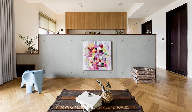 Cải tạo căn hộ đổ nát thành không gian tối giản và ấm áp theo phong cách chuẩn kiến trúc Nhật - Ảnh 4.