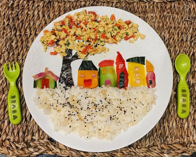 Mẹ Việt ở Pháp chia sẻ kinh nghiệm trang trí bữa ăn cho con chẳng khác gì những tác phẩm nghệ thuật đỉnh cao - Ảnh 12.