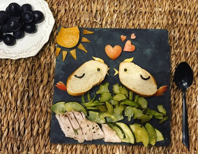 Mẹ Việt ở Pháp chia sẻ kinh nghiệm trang trí bữa ăn cho con chẳng khác gì những tác phẩm nghệ thuật đỉnh cao - Ảnh 23.