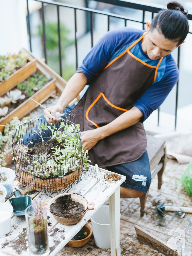 Chàng họa sĩ 9x độc thân ở Sài Gòn với thú vui làm tiểu cảnh Terrarium khiến vạn người mê - Ảnh 12.