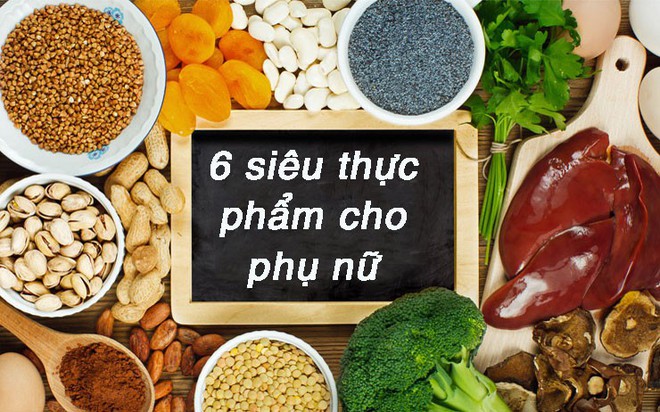 '. 6 siêu thực phẩm phụ nữ nào cũng cần thêm vào chế độ ăn của mình trong năm 2018 .'