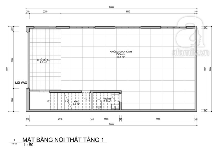 Tư vấn thiết kế nhà ở gia đình có diện tích (6x12m) cho 4 người với chi phí gần 3 tỷ đồng - Ảnh 1.