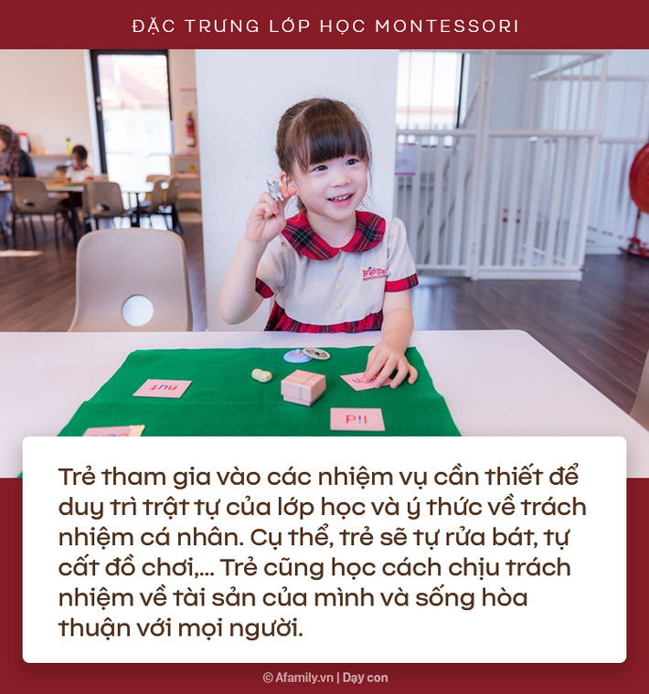 10 đặc điểm cơ bản của lớp học Montessori: Trẻ được tự do, phát huy hết khả năng sáng tạo  - Ảnh 9.