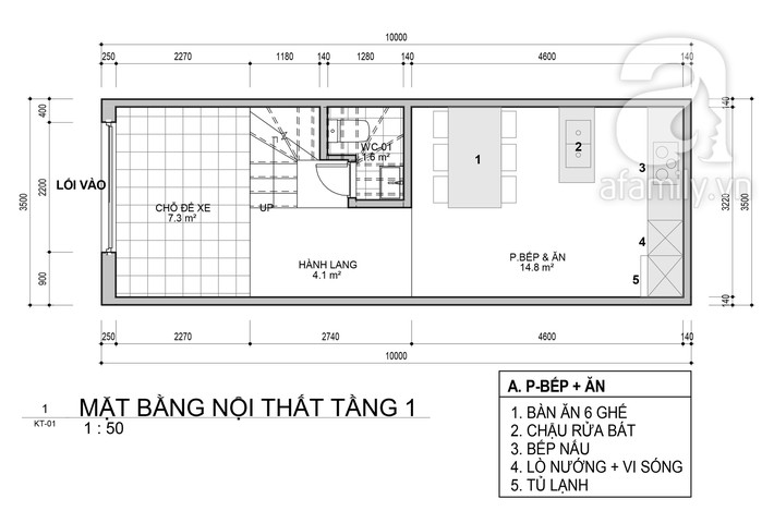 Tư vấn thiết kế nhà ở gia đình có diện tích (3.5x10m2) theo phong cách tối giản với chi phí hơn 900 triệu - Ảnh 1.