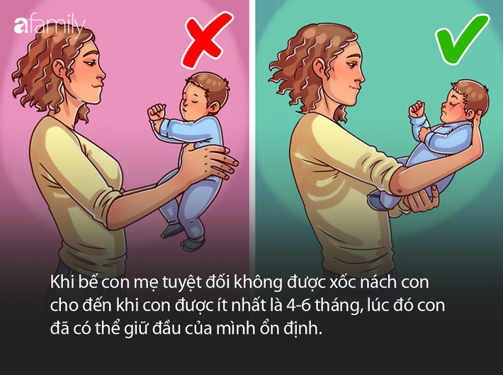 6 sai lầm trong cách bế con của mẹ gây ảnh hưởng nghiêm trọng đến sức khỏe về lâu dài của con - Ảnh 1.