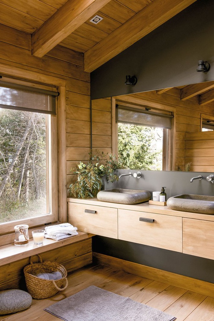 Thiết kế nhà gỗ cho ngôi nhà luôn ấm áp trong những ngày đông lạnh giá - Ảnh 12.
