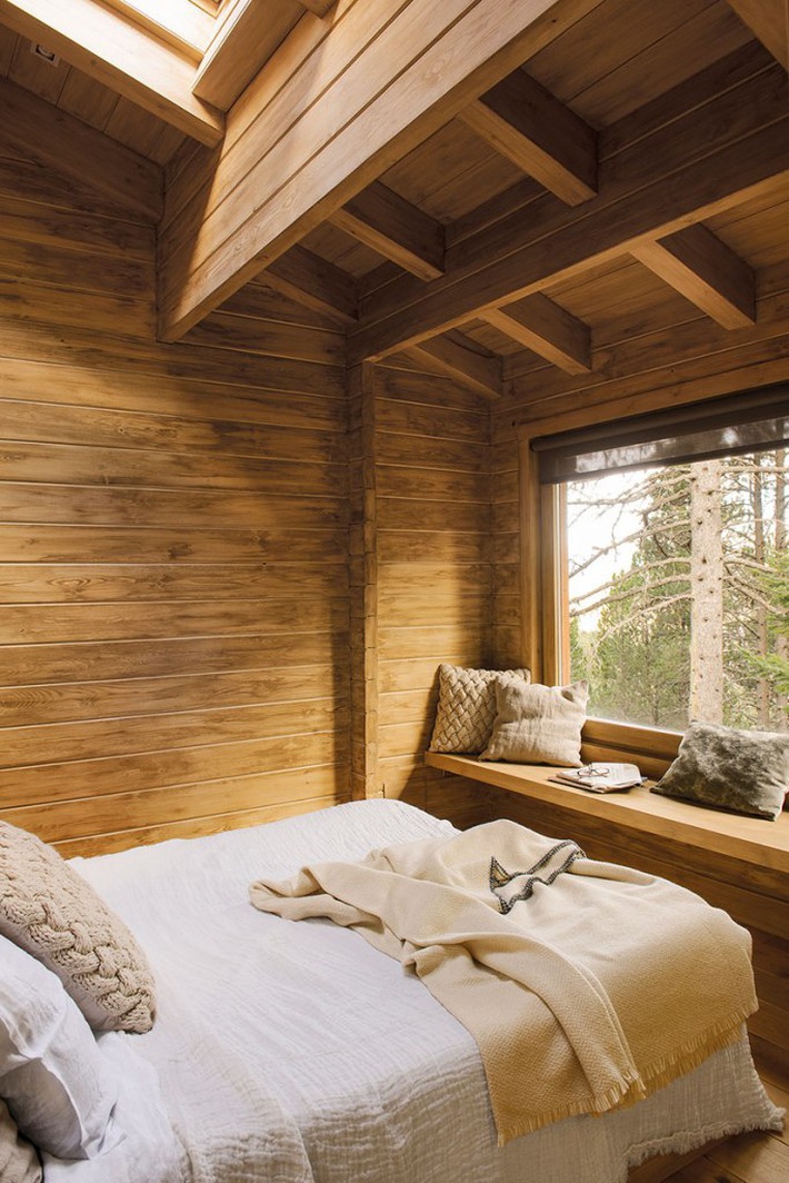 Thiết kế nhà gỗ cho ngôi nhà luôn ấm áp trong những ngày đông lạnh giá - Ảnh 9.