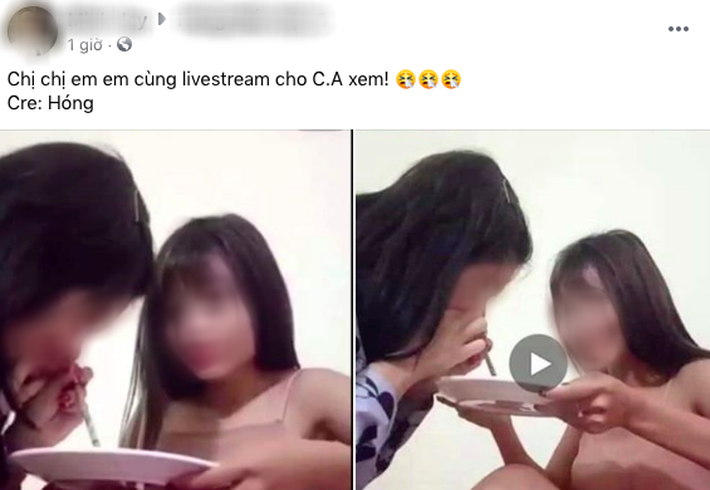 Xôn xao hình ảnh 2 cô gái trẻ đẹp livestream cận cảnh quá trình được cho là sử dụng ma tuý - Ảnh 1.