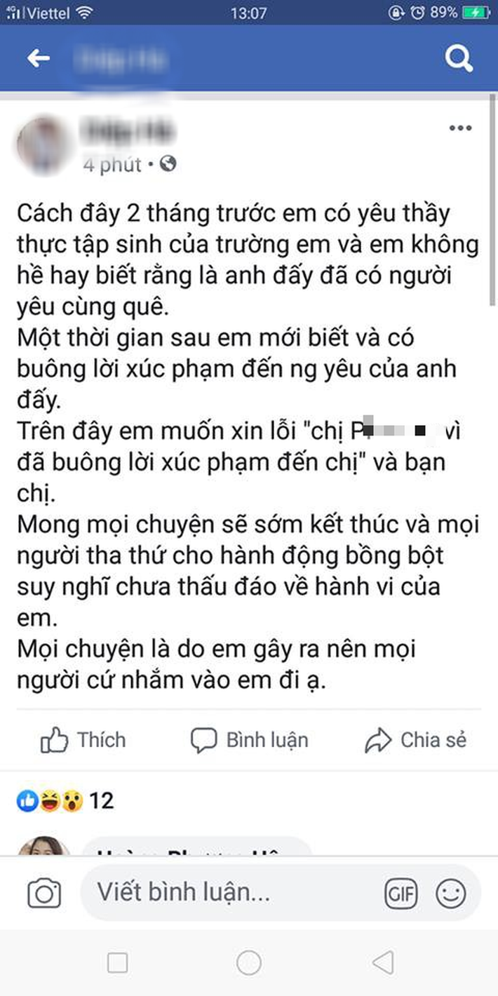 Cô gái tố tiểu tam đã ngủ với người yêu mình còn lên giọng thách thức nhưng nam chính mới là người bị lên án nhiều nhất - Ảnh 3.