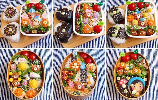 Những hộp cơm vừa đẹp vừa ngon khiến ai cũng chỉ muốn nhìn mãi, không nỡ ăn