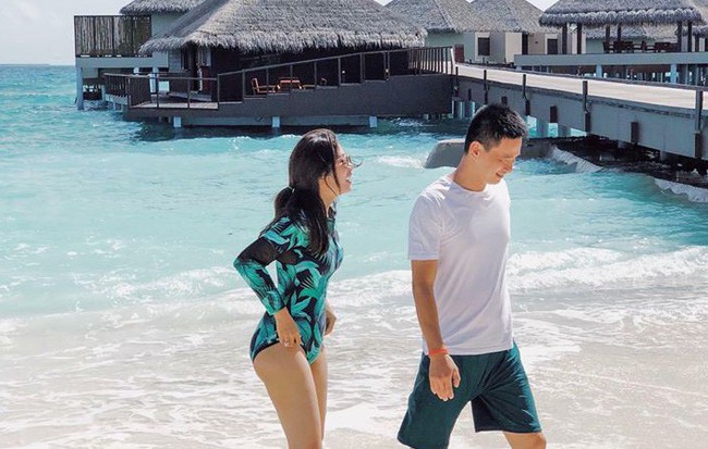 Nàng Hoa hậu người Việt tại Mỹ chia sẻ bí quyết dù con bé tí hin vẫn cùng chồng đi thiên đường tình yêu Maldives lãng mạn