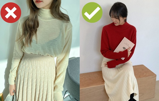 3 lỗi diện áo len nơi công sở: Nhẹ thì dìm dáng kém xinh, nặng thì kém duyên hết sức