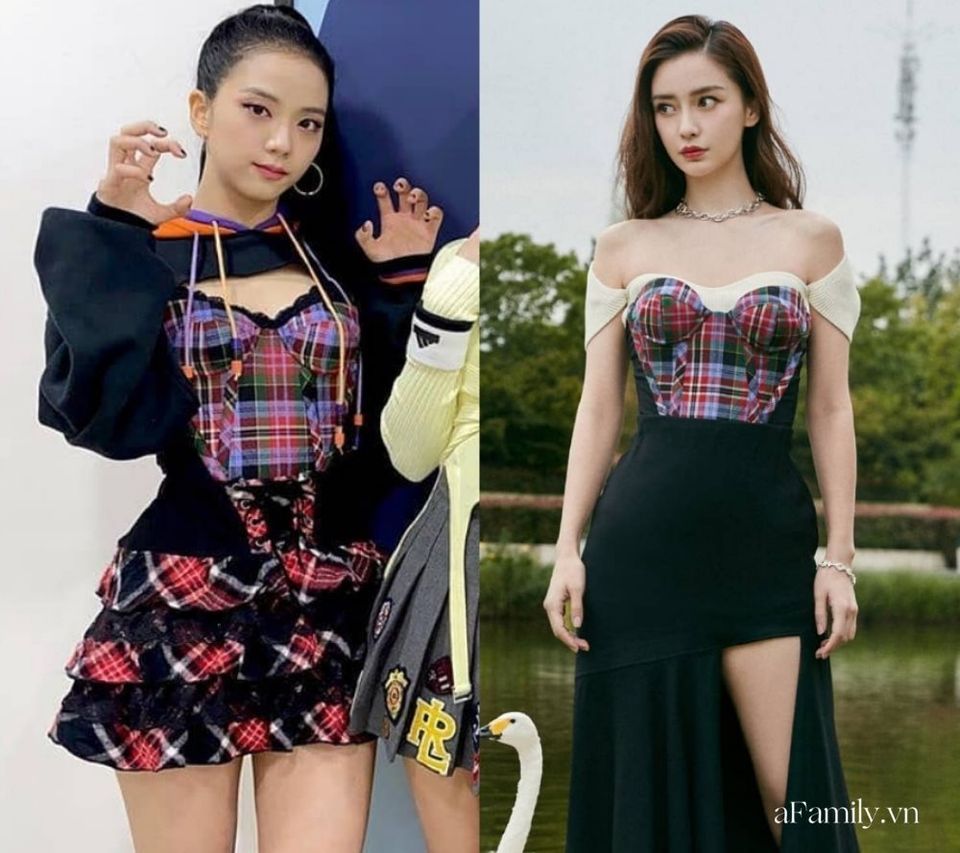 Xinh như Hoa hậu nhưng Jisoo vẫn lép vế trước Angela Baby khi diện áo cúp ngực, fan của BLACKPINK còn đứng về phía bà mẹ 1 con - Ảnh 5. Xinh như Hoa hậu nhưng Jisoo vẫn lép vế trước Angela Baby khi diện áo cúp ngực, fan của BLACKPINK còn đứng về phía bà mẹ 1 con - Ảnh 5.
