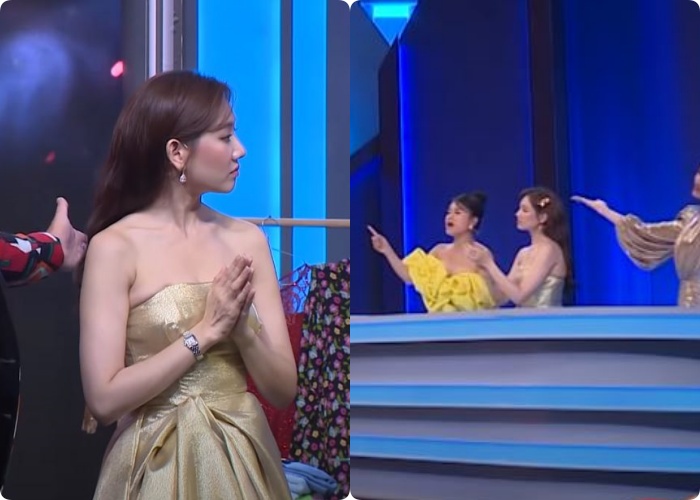 Gầy mảnh như Hari Won vẫn lộ ngấn mỡ "tùm lum" chỉ bởi bộ váy quây chặt ních - Ảnh 4. Gầy mảnh như Hari Won vẫn lộ ngấn mỡ "tùm lum" chỉ bởi bộ váy quây chặt ních - Ảnh 4.