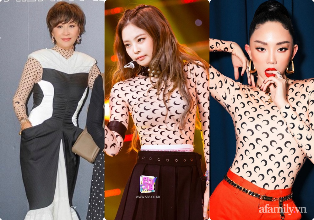 U55 vẫn chạy theo trend Kpop, "chị đại" Lưu Gia Linh nhận ngay cái kết đắng khi đụng hàng Jennie (Black Pink) - Ảnh 6. U55 vẫn chạy theo trend Kpop, "chị đại" Lưu Gia Linh nhận ngay cái kết đắng khi đụng hàng Jennie (Black Pink) - Ảnh 6.