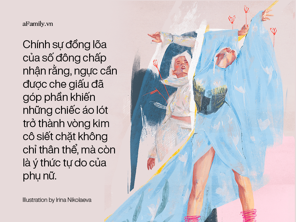 Chuyện chiếc áo lót: Là “tấm khiên” bảo vệ phụ nữ hay xiềng xích nhốt chặt tự do yêu thân thể mình? - Ảnh 4.