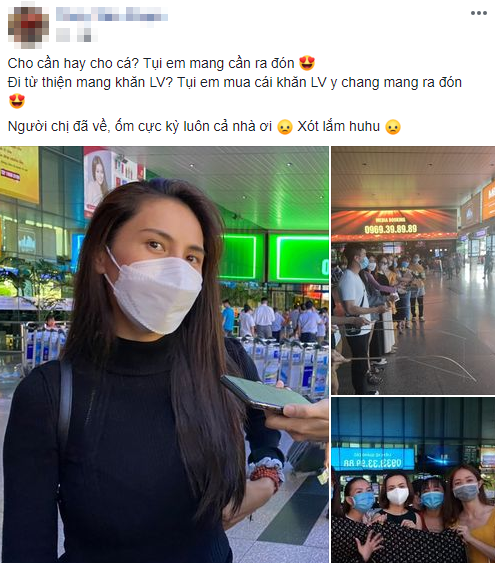 Thủy Tiên trở về Sài Gòn sau gần 1 tuần tham gia cứu trợ bà con vùng lũ miền Trung? - Ảnh 2. Thủy Tiên trở về Sài Gòn sau gần 1 tuần tham gia cứu trợ bà con vùng lũ miền Trung? - Ảnh 2.