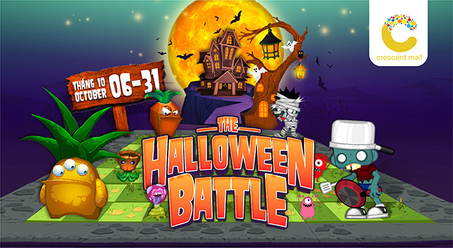 Nhập hội cây hay binh đoàn quái vật cùng so găng mùa Halloween - tháng 10 này tại Crescent Mall - Ảnh 1. Nhập hội cây hay binh đoàn quái vật cùng so găng mùa Halloween - tháng 10 này tại Crescent Mall - Ảnh 1.