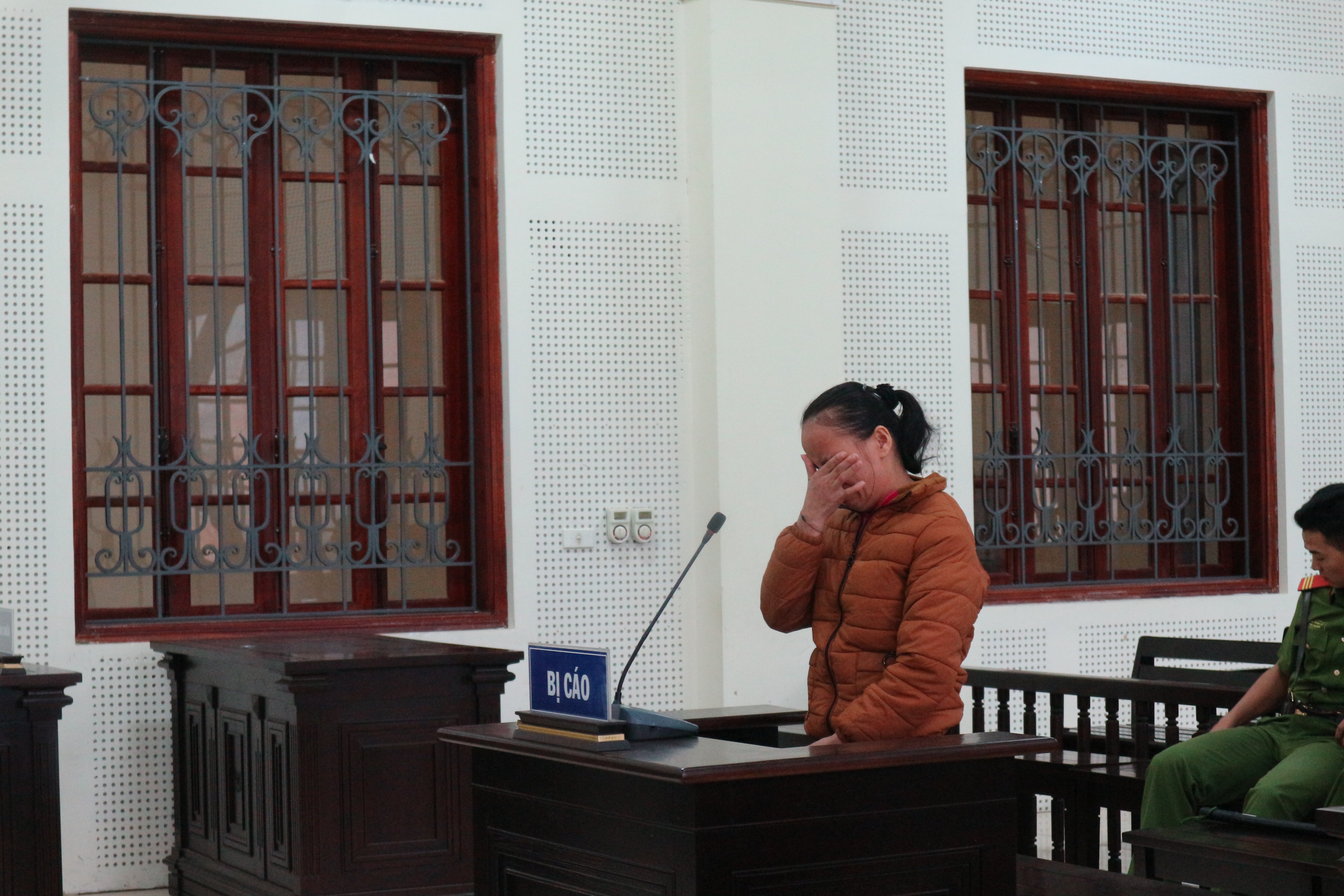 Góa phụ bật khóc nức nở khi gặp con trai nhỏ tại tòa - Ảnh 2.