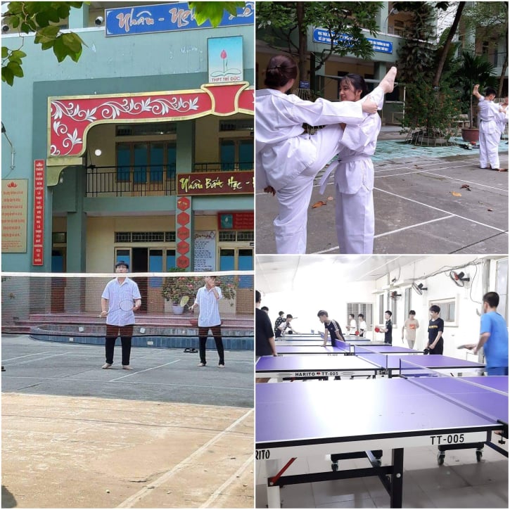 Giữa lòng thủ đô Hà Nội có một trường cấp 3 vô cùng đặc biệt: học sinh được rèn luyện theo kiểu "nhà binh", giáo viên đều là thạc sĩ, tiến sĩ - Ảnh 4.