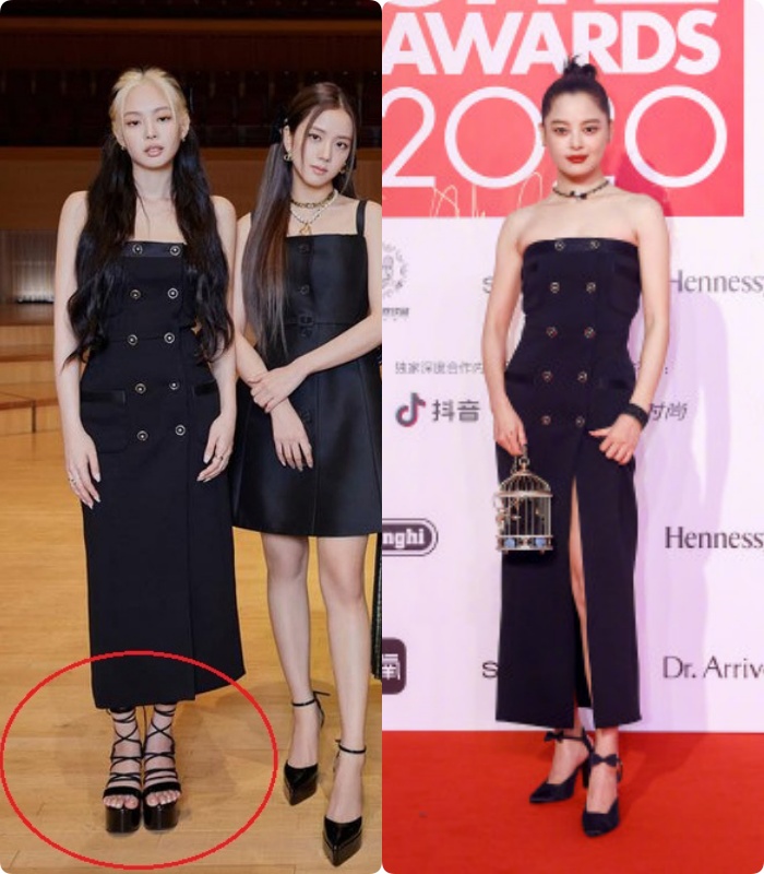 Cùng diện đầm Chanel 160 triệu: "Gia Quý phi" của Như ý Truyện sang chảnh bậc nhất, Jennie (Black Pink) bất ngờ lép về chỉ vì đôi sandals tòe cả ngón chân - Ảnh 12. Cùng diện đầm Chanel 160 triệu: "Gia Quý phi" của Như ý Truyện sang chảnh bậc nhất, Jennie (Black Pink) bất ngờ lép về chỉ vì đôi sandals tòe cả ngón chân - Ảnh 12.