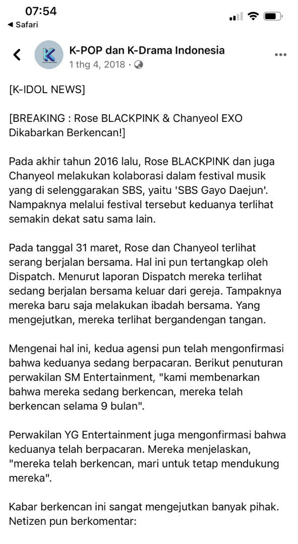 Chanyeol (EXO) dính phốt bắt cá 10 tay, Rosé (BLACKPINK) bỗng lên No.1 trend thế giới vì ảnh hẹn hò PTS như bị Dispatch khui - Ảnh 3.