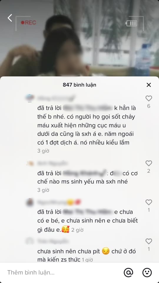 &quot;Vũ trụ sống ảo&quot; trên TikTok: Hết khoe đi chơi với chồng người ta, hội chị em bán hàng online tiếp tục gây tranh cãi khi phán sốt xuất huyết là do tắm đêm - Ảnh 3.