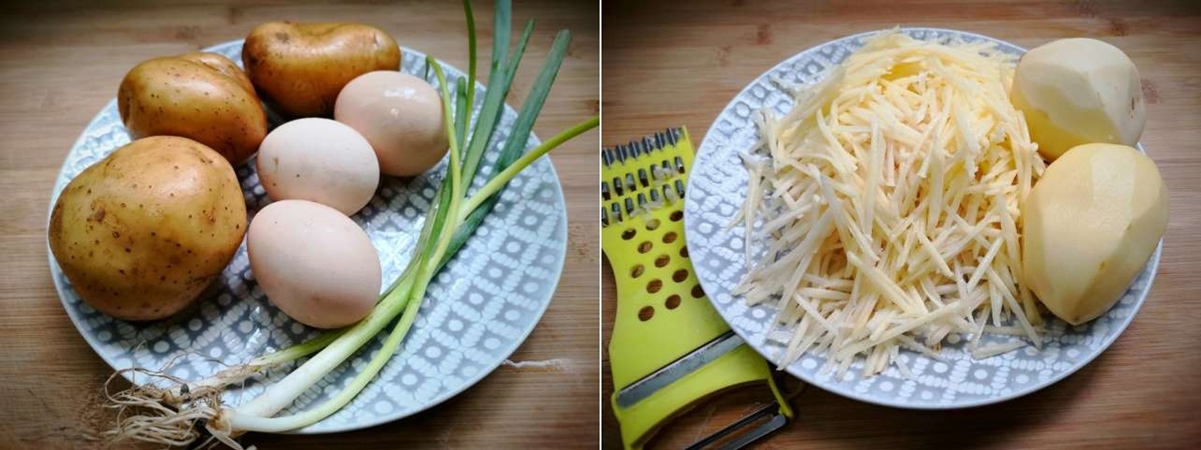 Bánh khoai nóng hổi thơm ngon cho ngày mưa gió - Ảnh 1.