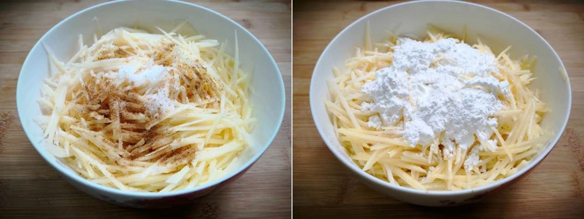 Bánh khoai nóng hổi thơm ngon cho ngày mưa gió - Ảnh 2.