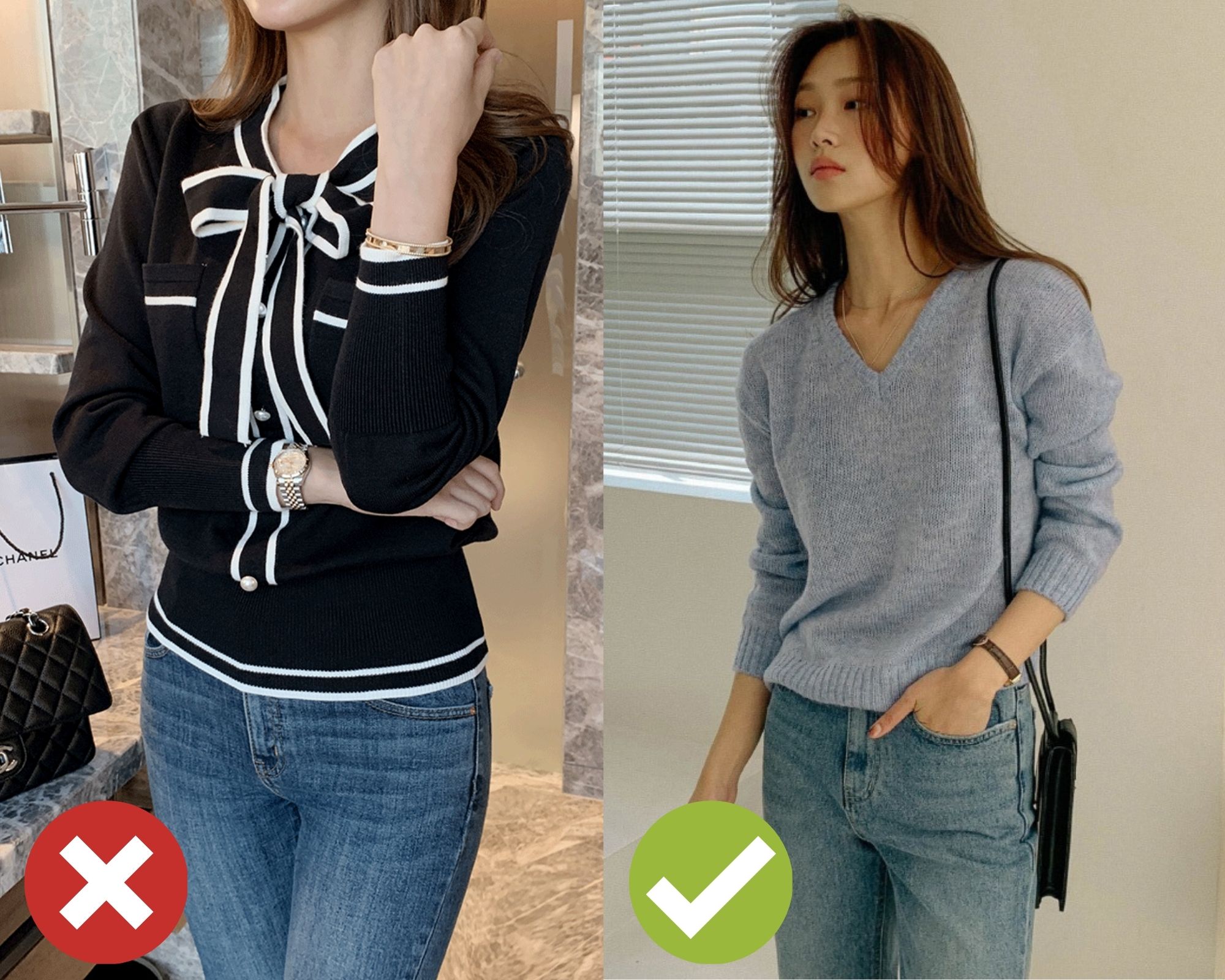 Dân sành điệu sẽ chẳng buồn sắm 3 kiểu áo len này vì diện lên rõ là sến súa, kém sang - Ảnh 3. Dân sành điệu sẽ chẳng buồn sắm 3 kiểu áo len này vì diện lên rõ là sến súa, kém sang - Ảnh 3.