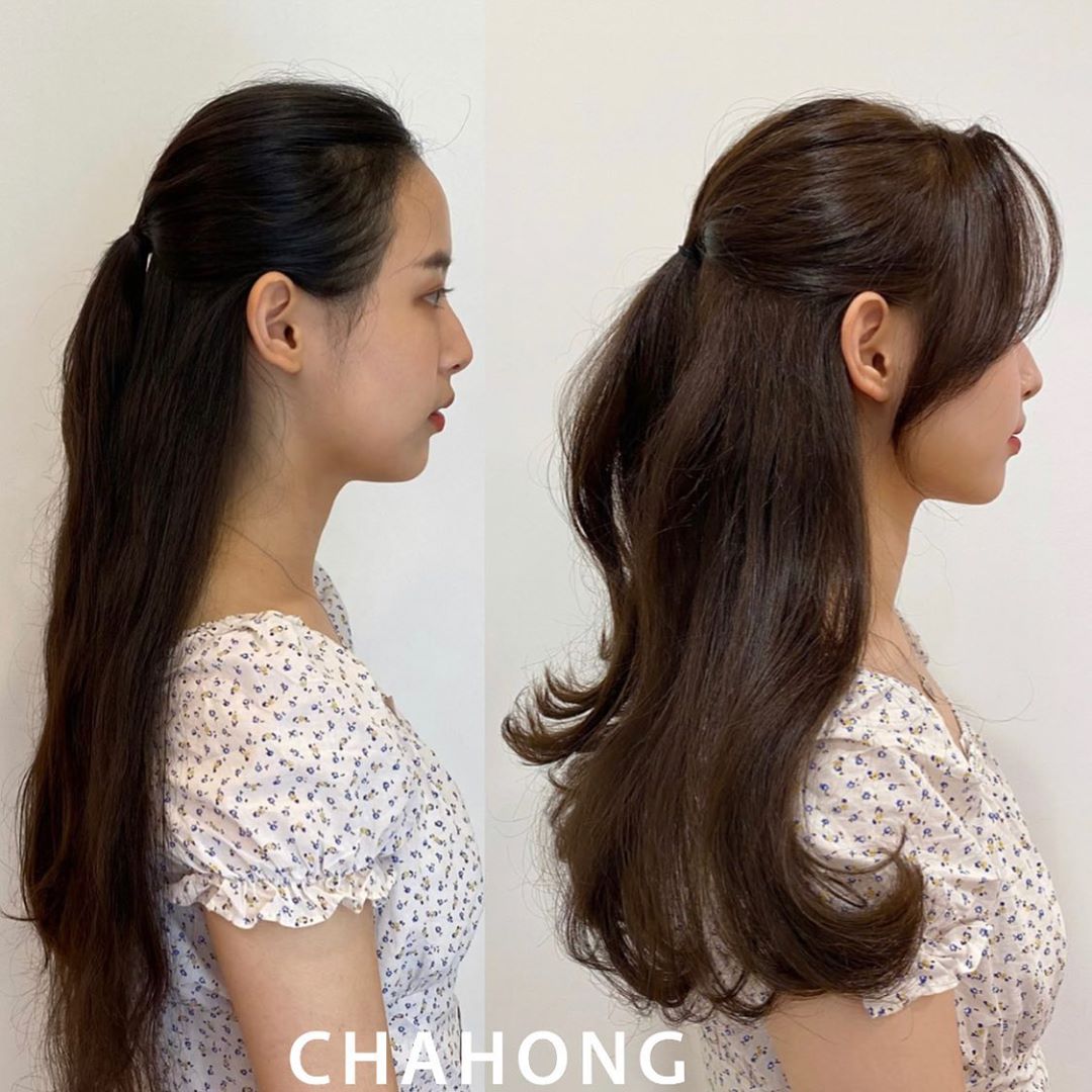 Học gái Hàn tự cắt tóc mái: Không lấy kéo cắt bằng mà tỉa nhỏ thế này để mái uốn cong tự nhiên nhìn siêu đẹp  - Ảnh 10.