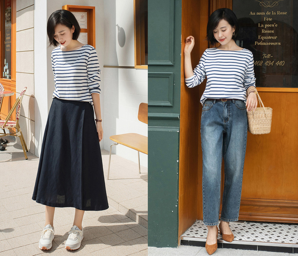 Thiếu đi 1 chiếc áo kẻ là bạn đã tự đánh điểm style tụt đi vài phần so với đồng nghiệp - Ảnh 5. Thiếu đi 1 chiếc áo kẻ là bạn đã tự đánh điểm style tụt đi vài phần so với đồng nghiệp - Ảnh 5.
