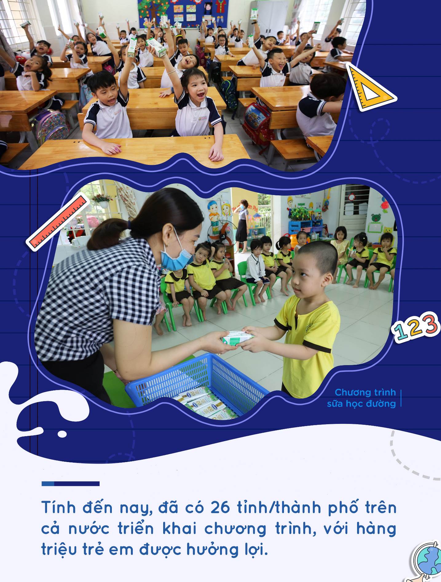 Những nỗ lực trong chăm sóc dinh dưỡng cho học sinh với Sữa học đường - Ảnh 2.
