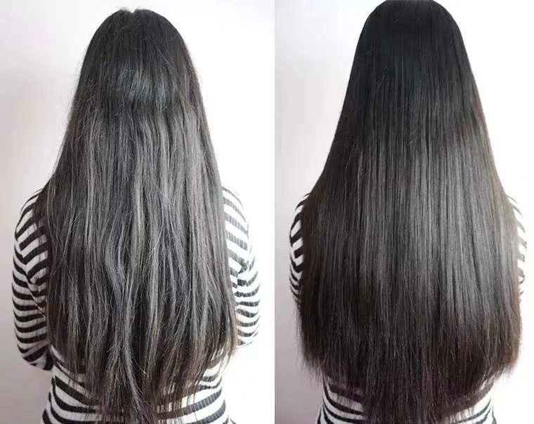 Nhìn những hình ảnh này, chị em mới biết tầm quan trọng của một lọ serum hay dầu dưỡng tóc trong mùa hanh khô này - Ảnh 3. Nhìn những hình ảnh này, chị em mới biết tầm quan trọng của một lọ serum hay dầu dưỡng tóc trong mùa hanh khô này - Ảnh 3.